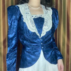 Vintage 80s Scott McClintock Formal Evening Jacket Top